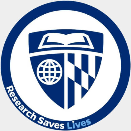 Johns Hopkins University Research Save Lives mark